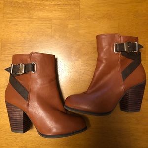 Brown Ankle Boots Size 6